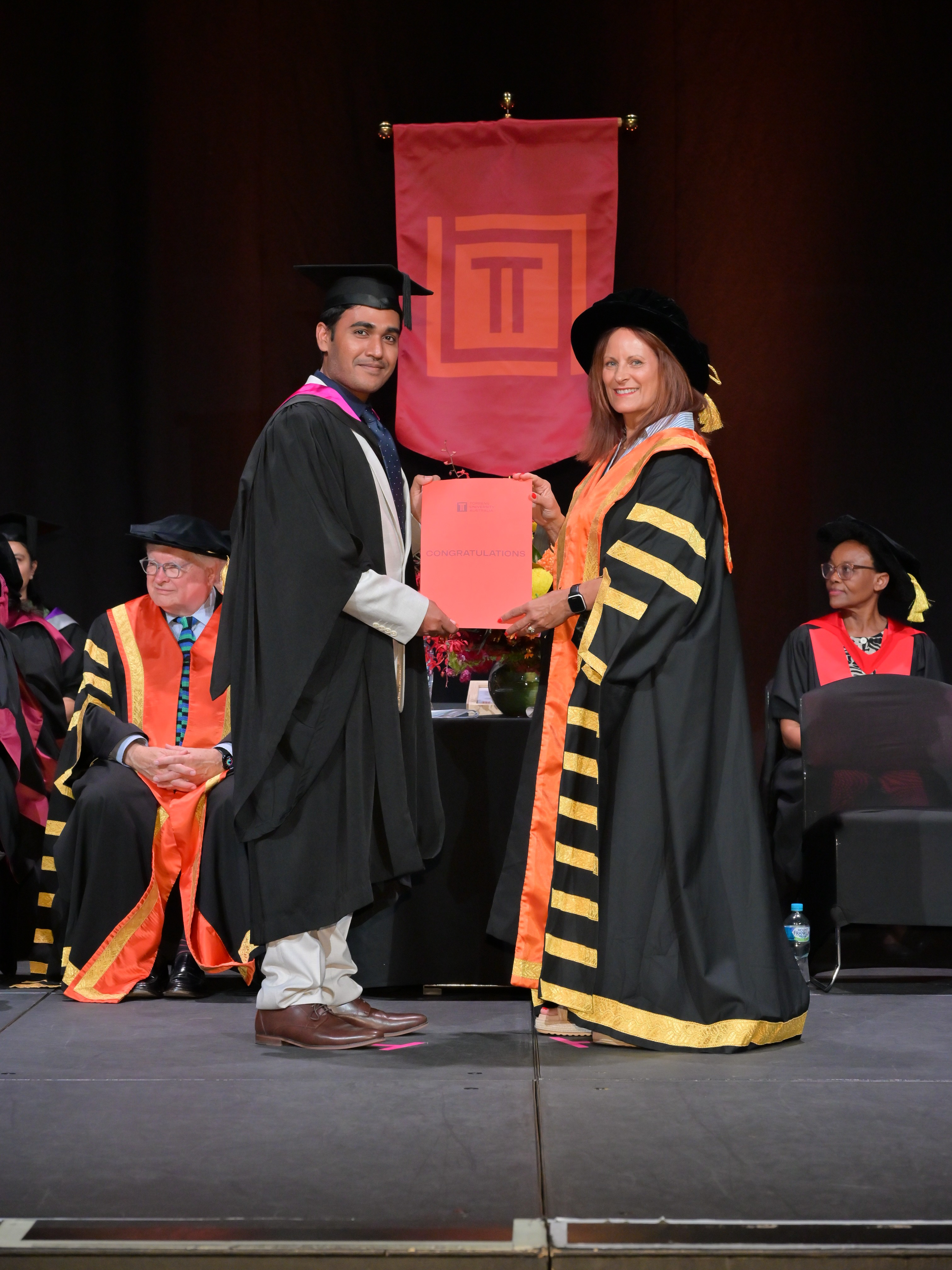 Bachelor of Cyber Security Graduation — Torrens University Australia, 2025